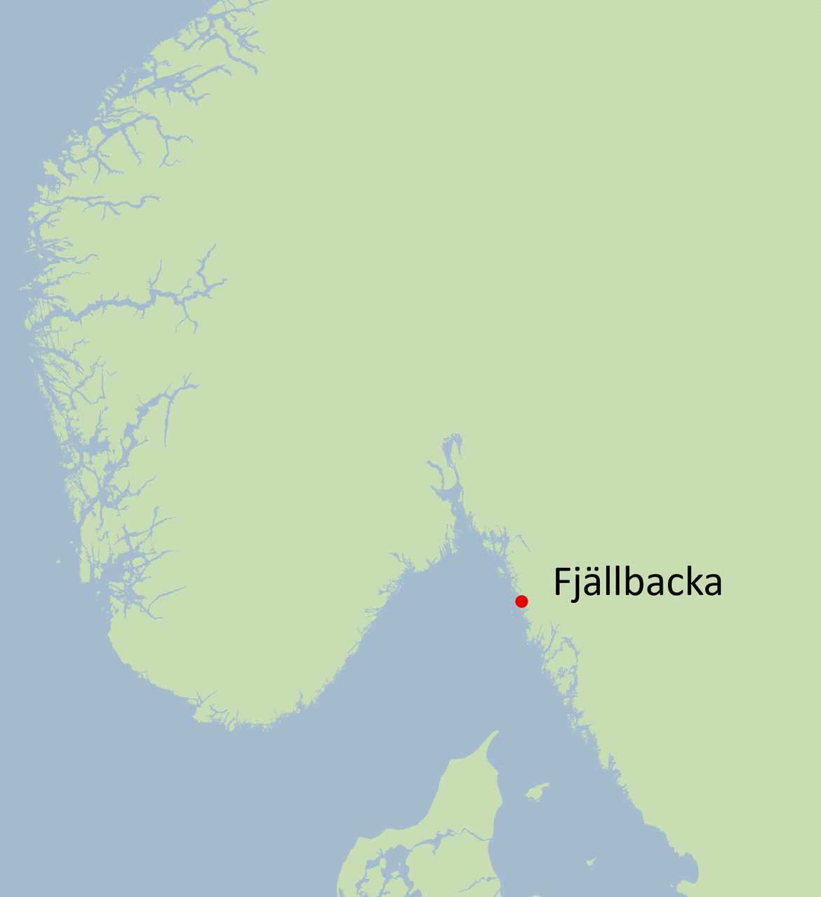 Figure 8: Fjällbacka sampling pristine site of the sentinel fish species eelpout (Zoarces viviparus) in Sweden